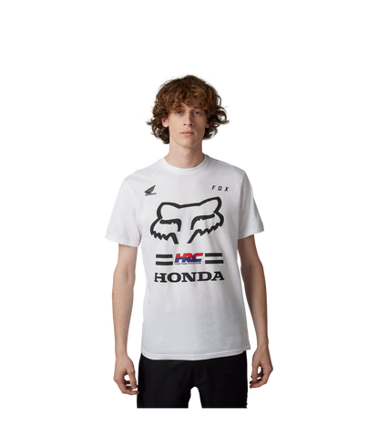 Camiseta Fox Fox X Honda Ss  Ii [Opt Wht]